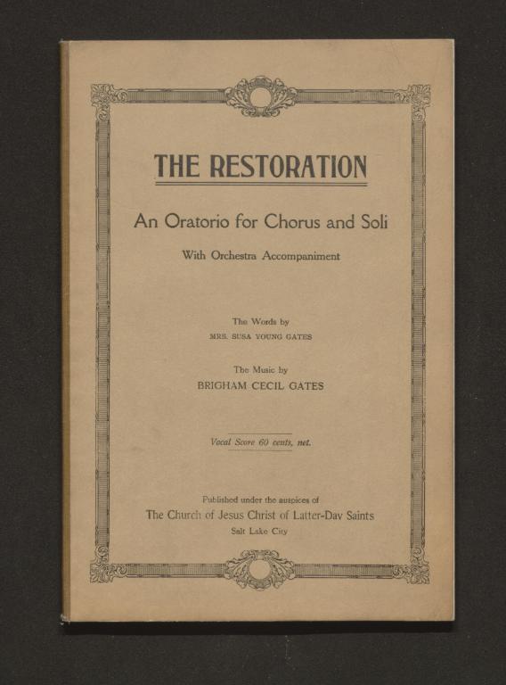 The Restoration (Oratorio) (1917)