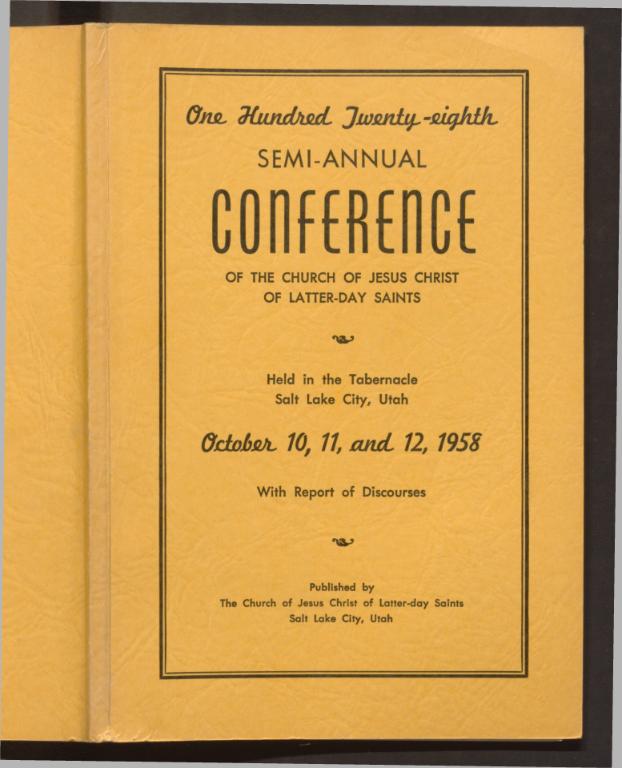Music from October 1958 General Conference (1958)