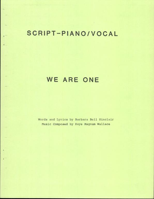 We Are One (1982)