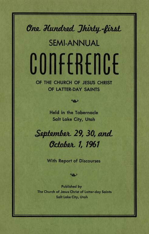 Music from October 1961 General Conference (1961)