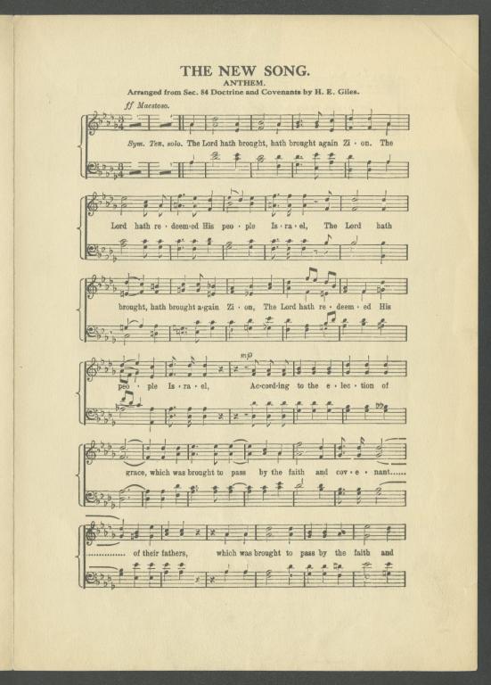 The New Song (1920)