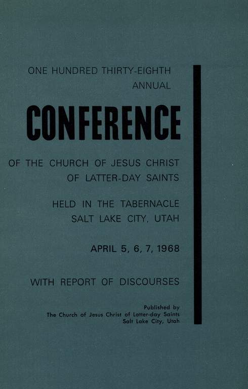Music from April 1968 General Conference (1968)