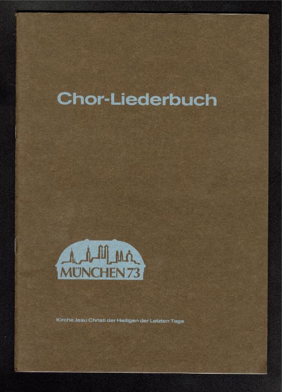 Chor-Liederbuch (1973 Area Conference) (1973)