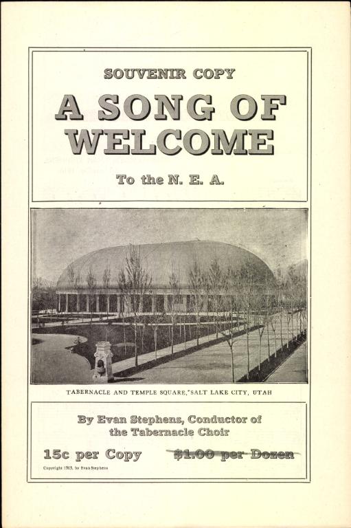 A Song of Welcome (1913)