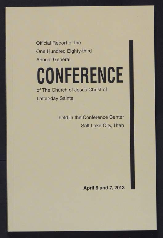 Music from April 2013 General Conference (2013)