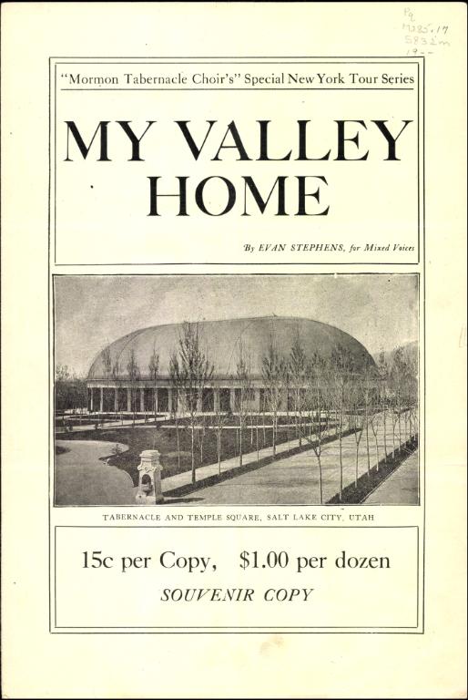 My Valley Home (1900ca)