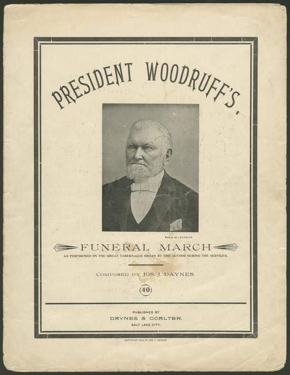 President Woodruff’s Funeral March