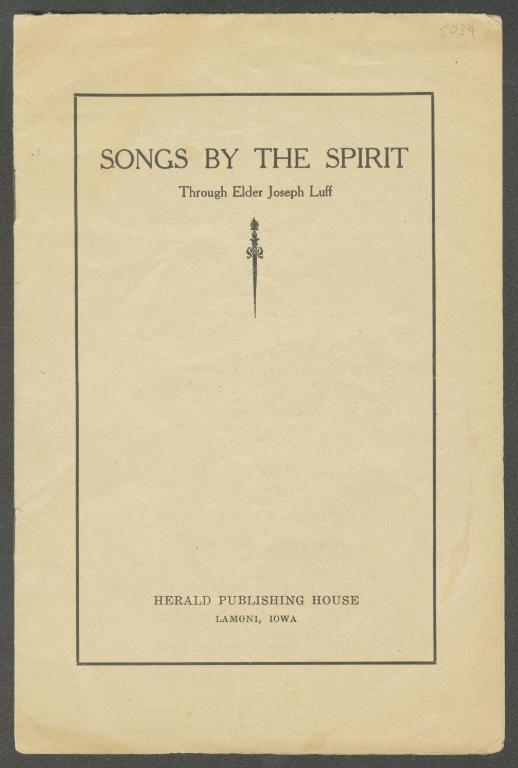 Songs by the Spirit (RLDS) (1912)