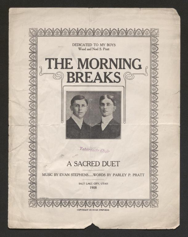 The Morning Breaks: A Sacred Duet (1908)