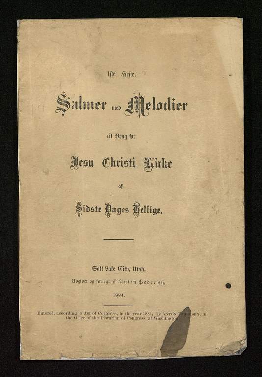 Salmer med Melodier (1884)