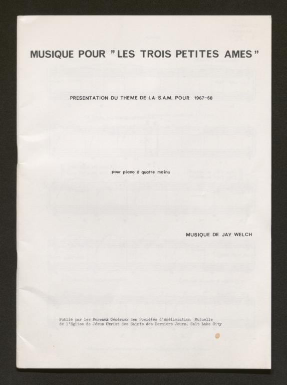 Musique pour “Les trois petites ames” (1967)
