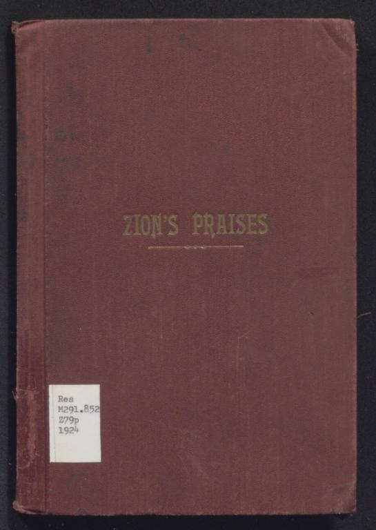 Zion’s Praises (RLDS) (1924)