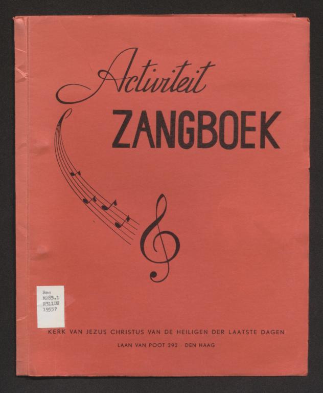 Activiteit Zangboek (1955)