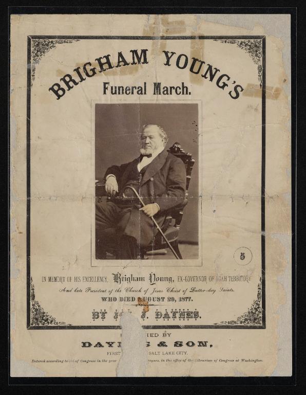 Brigham Young’s Funeral March (1877)