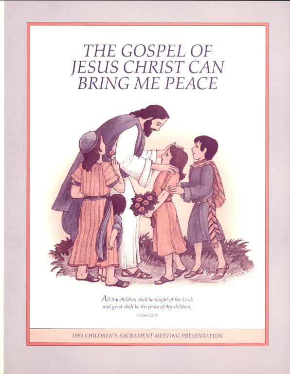 CSMP 1994: The Gospel of Jesus Christ Can Bring Me Peace (1994)