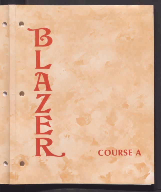 Blazer Course A (1973)