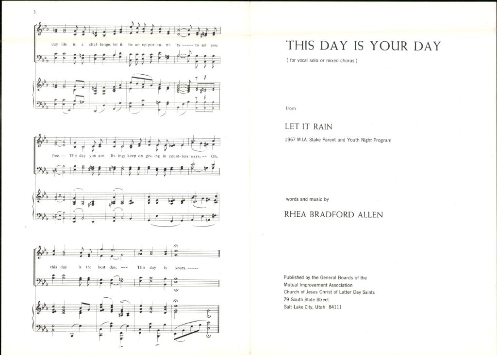 This Day Is Your Day (1967)